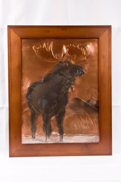 Majestic Moose Framed Picture