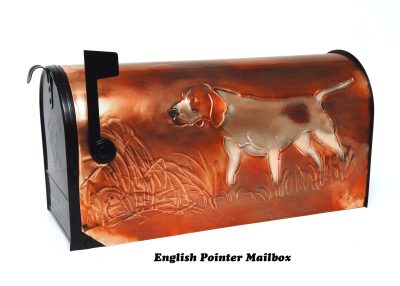 English Pointer Rural Mailbox