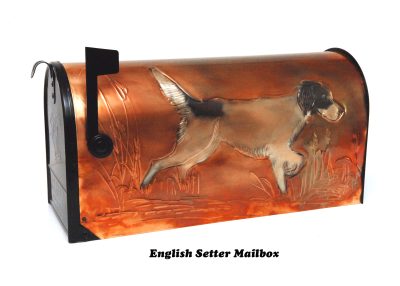 English Setter Rural Mailbox